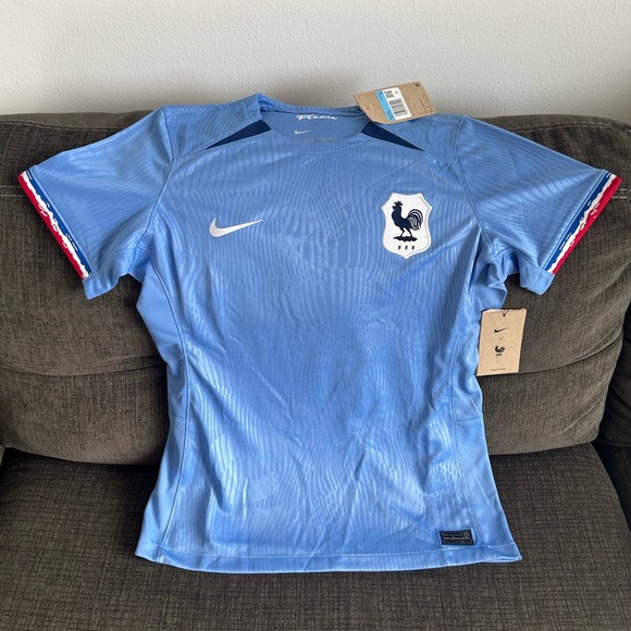 Nike Tops - Nike Authentic France National Team 2023 Dri-Fit Soccer Jersey Women’s Sz: M